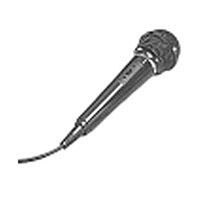Bescor DM-20 Hand Held Uni-directional Microphone with 1/4" Phone Plug.