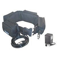 Bescor Pro 14v Battery Belt with Dual 4 Pin XLR Outputs, One 2" and One 6', and BC-151 Charger