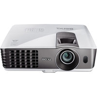 BenQ MX711 XGA DLP Projector, 3200 ANSI Lumens, 5300:1 Contrast Ratio, USB/LAN/Wireless Display, Multi-Function Connectors