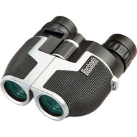 Bushnell 8 - 16 x 25 Hemisphere Compact Weather Resistant Porro Prism Electronic Zoom Binocular with 5.0 Degree Angle of View at 8x, 3.5 Degree at 16x, U.S.A.