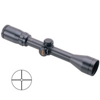 Bushnell 3 - 9x40mm Banner Dusk & Dawn Series Riflescope for Centerfire & Black Powder Rifles, Matte Black Finish with Circle-X Reticle.