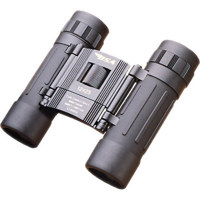 BSA Optics 12x25mm Compact Series Weather Resistant, Roof Prism Binocular with 5.24 Degree Angle of View, Black Rubber