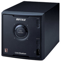 Buffalo Technology LinkStation Pro Quad 12TB NAS RAID Server, 4 Drives, SATA 3 Gb/s Interface, USB 2.0 Interface