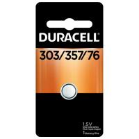 Duracell D303/357 Watch/Electronic Silver Oxide Battery, 1.5 Volt