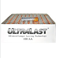 UltraLast AA 1.5 Volt Alkaline Batteries, Pack of 100 image
