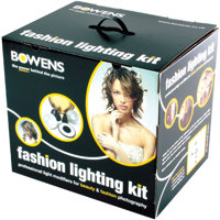 Bowens Fashion Lighting Accessory Kit with Beauty Dish Reflector & Grid