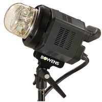 Bowens QuadX E11 3000 Watt Second Fan Cooled Flash Head, with 250 Watt Modeling Light