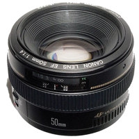 Canon EF 50mm f/1.4 USM Standard AutoFocus Lens - (Refurbished By Canon U.S.A) image