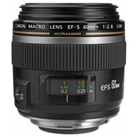 Canon EF-S 60mm f/2.8 Compact Macro AutoFocus Lens - Refurbished by Canon U.S.A. image