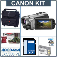 Canon Vixia HF R100 Flash Memory Camcordr,8GB,Batt,Case