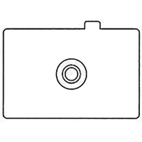 Canon EC-A Microprism Focusing Screen for EOS-1/1N/1V, EOS-3, D2000 & 1D Cameras