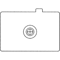 Canon EC-L Cross Split Image Focusing Screen for EOS-1/1N/1V, EOS-3, D2000 & 1D Cameras