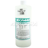 Adorama Universal Fixer for Black &amp; White Film and Paper, 1 Quart makes 1 Gallon image