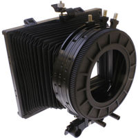 Cavision 4" x 4" Bellows Style Matte Box with Three Metal Filter Trays 6mm Thick, Back Mount 130mm ID, Three Filter Stages image