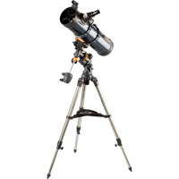 Celestron Astromaster 130mm EQ-MD , 5" Newtonian Reflector Telescope, 650mm f/5 Focal Length with German Equatorial Mount & R.A. Motor Drive