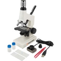 Celestron Biological Microscope with Digital Camera, 600x Power, Electric Illuminated & USB Interface
