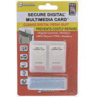 Norazza Memory Card Slot Cleaning Kit for Digital Cameras that use Secure Digital & Multimedia Cards.