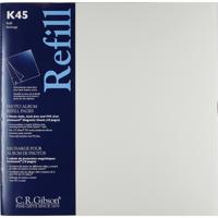 C.R. Gibson Unimount Magnetic Refill Pages for the P45 and P3X Series Photo Albums, Pack of 5 12" x 12" Pages.