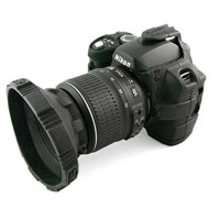 Camera Armor Protection System, Black Color, for Nikon D60 SLR Camera image