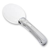 Carson 2x Chrome Lighted RimFree Magnifier with Soft Pouch