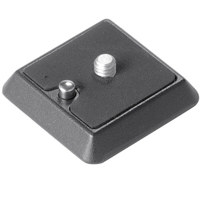 Cullmann Medium Quick Release Plate 42mm, 1/4" Thread, Removable Video Pin