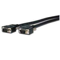 Comprehensive VGA 15 pin Plug to Plug Cable, 6'