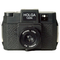 Holga 120N Medium Format Fixed Focus Camera with Lens