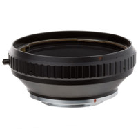 Adorama Brass Hasselblad Lens to Nikon Body Mount Adapter image
