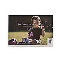 Dennis Daniels Clear Acrylic Bent-Back Horizontal Frame for a 4" x 6" Photograph. image