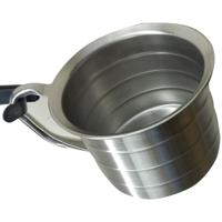 Adorama One (1) Gallon (128 oz.) Stainless Steel Graduate