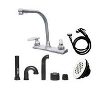 Delta Plumbing Installation Pac II Dual Drain Sink Set