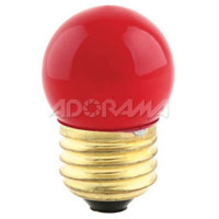 Adorama Mini Darkroom Safelight Bulb, 7.5 Watt Light Red (1A) Filtered image