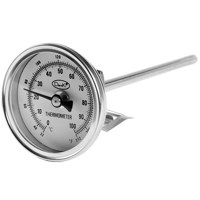 Adorama Analog, Small Dial Faced Stem Thermometer 1 3/4" dial with 6" stem image