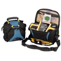 Domke Cub 20, Medium Size SLR Shoulder Bag, Black &amp; Lagoon. image