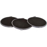 Dynalite 9" Black Grid Spot Set, Set of Three (SR503G / 4008B)