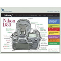 Blue Crane inBrief Quick Field Reference Cards for the Nikon D80 Digital Camera. image