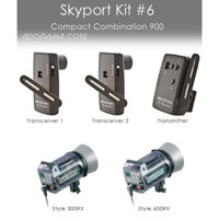 Elinchrom 900 Watts 600RX ,300RX Monolights Set and Free Skyport System EL20729.2