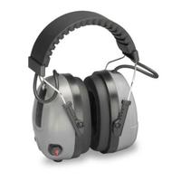Elvex COM-655 Electronic Non-Foldable Ear Muffs with Impulse Filter & 3.5mm Audio Input Jack, 25 dB NRR, Weight: 12.8 oz.