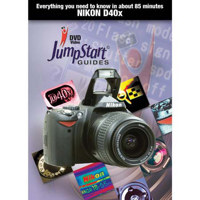 JumpStart Video Training Guide on DVD for the Nikon D40X Digital Camera.
