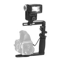 Siegelite Stratos 35mm Camera/Flash Bracket with a 15&deg; Tilt Adjustment for Macro Photography image
