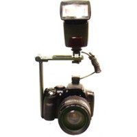 RPS Studio Stealth Flash Bracket with iTTL Cord for Nikon Digital SLR Cameras with 10 Pin Connectors - 7" Height image