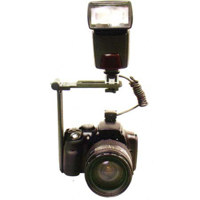 RPS Studio Stealth Flash Bracket with iTTL Cord for Nikon Digital SLR Cameras with 10 Pin Connectors - 6" Height image