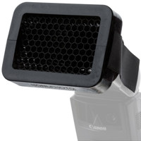 HonlPhoto 1/4&quot; Honeycomb Speed Grid for Shoe Mount Portable Flashes image