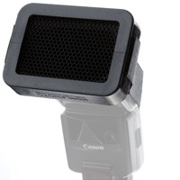 HonlPhoto 1/8&quot; Honeycomb Speed Grid for Shoe Mount Portable Flashes image