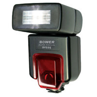 Bower ETTL / ETTL II Zoom Flash with GN 112 ISO 100, for Canon EOS Cameras image