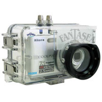 Fantasea FS-200 Underwater Camera Housing for Nikon CoolPix S-200 with DEPP Flood Insurance, Rated Down to 200'