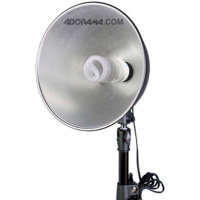 Flashpoint Cool Light 1, 10½" Reflector with One 30W Fluorescent Bulb, 150 Watt Equivalent.