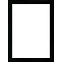 Dennis Daniels Traditional Square Corners Wood Molding Frame for 16" x 20" Poster Photographs, Color: Ebony Black. image