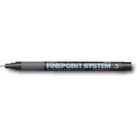 Itoya 0.5mm Finepoint System Permanent Black Ink Pen