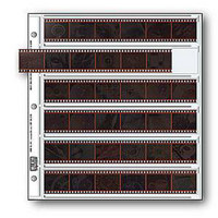 Print File Ultima Archival 35mm Size Negative Pages Holds Six Sleeved Strips of Six Frames, Pack of 100, #ULT356BXW